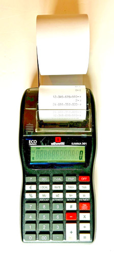 Calculatrice imprimante - calculatrice,
