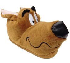 Pantoufles enfants Scooby Doo Dog nouveauté marron lévrier intérieur drôle cadeau nourrissons