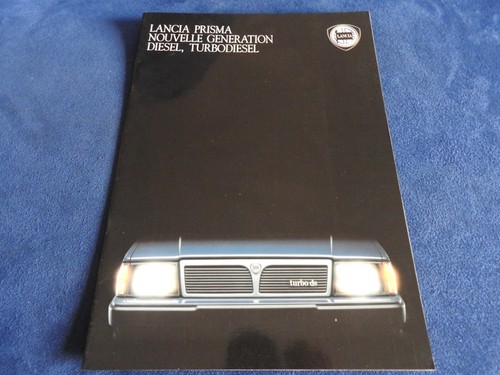 Catalogue lancia prisma turbo - catalogue,