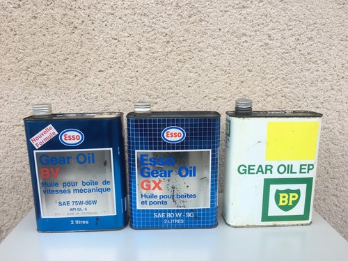 Anciens bidons huile - bidons, /