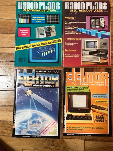 Magazines 1986 1987 - 4, x