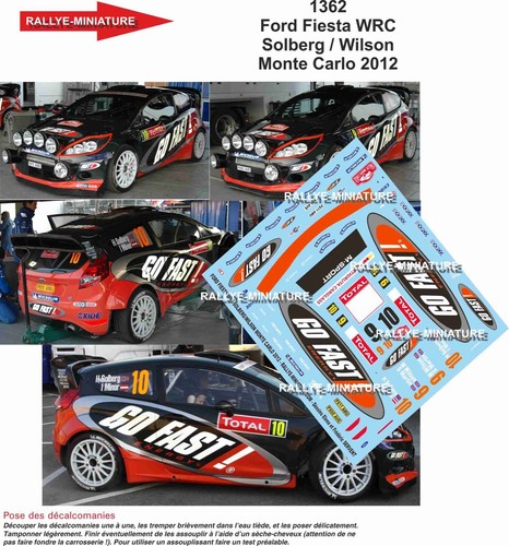 Decals ref 1362 ford - ref,