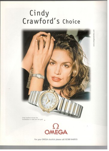 Omega publicité 2001 - publicité, montre