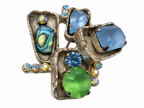 Broche pendentif christian - pendentif,