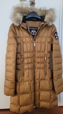Doudoune mi longue femme NAPAPIJRI T XS coloris caramel