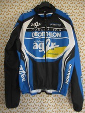 Veste cycliste Decathlon AG2R Hiver Jacket equipe pro 2002 Vintage - XL