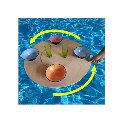 Table bateau tournante - table,