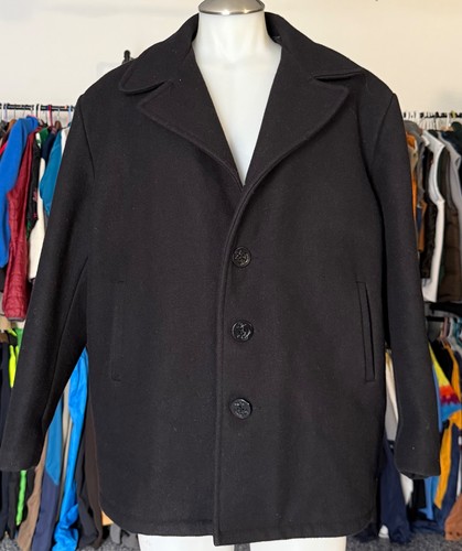Schott wool pea coat - pea, single