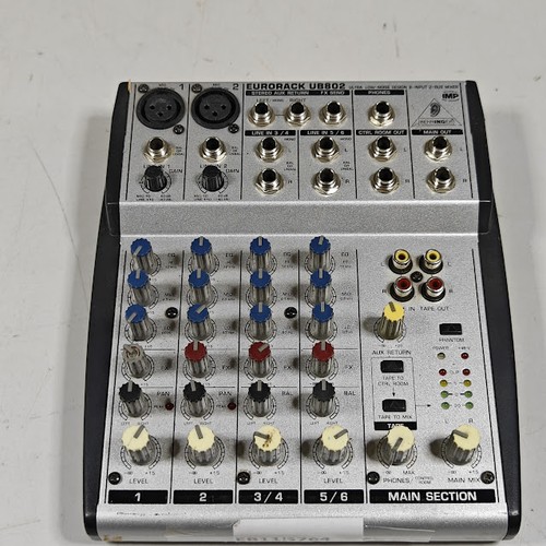 Behringer eurorack ub802 mixer - behringer,