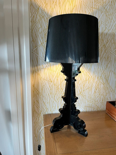 Lampe kartell bourgie noir - kartell,