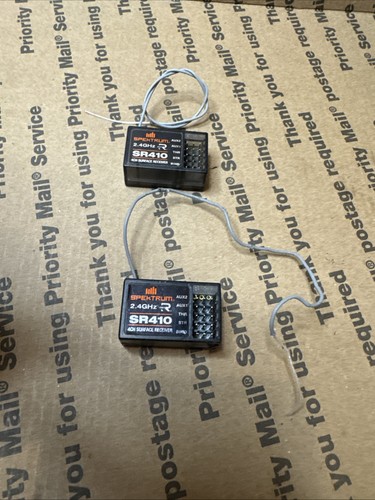 Two spektrum sr410 dsmr 4ghz - dsmr, 2.4ghz