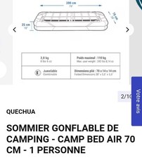 Sommier Gonflable Quechua