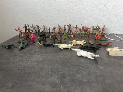 Lot indien cow boy - indien, soldat