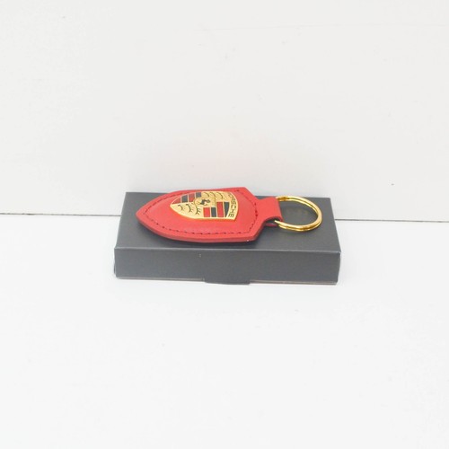 Porte clés cuir porsche - porte-clés, en