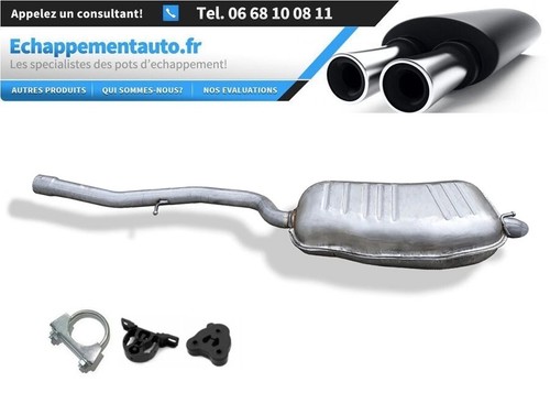 échappement kit bmw e46 318d - kit,