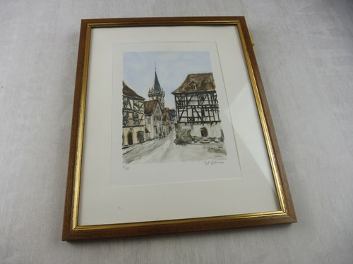 Ancien dessin lithographie - dessin,