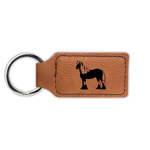 Gypsy horse keychain - gypsy,