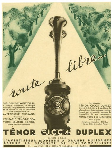 Publicité ancienne