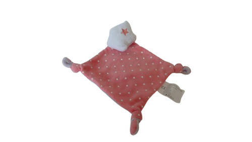 Doudou toile plat comme - �toile,