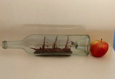 Bateau 3 mats en bouteille