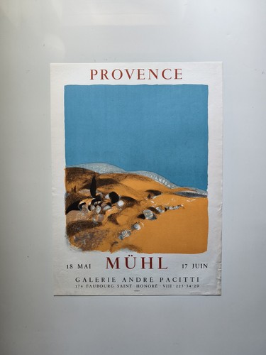 Roger mühl affiche exposition - affiche,