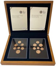Coffret « 2008 Gold Proof Emblems of Britain – 7-coin (Or 22 Carats Royal Mints)