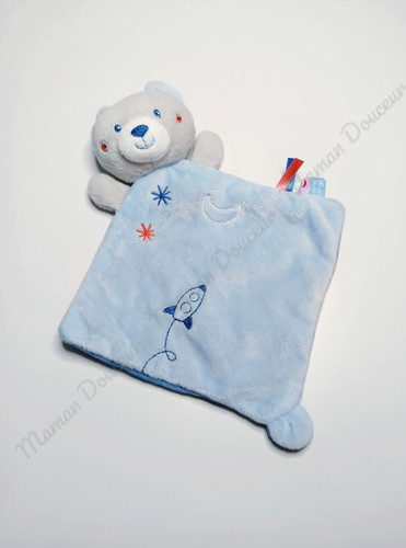 Doudou plat ours - doudou,