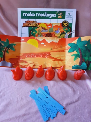 Jeu moulages dinosaures - jeu,