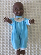 BAIGNEUR NOIR RAYNAL YEUX DORMEURS T. 40 cm B.E.