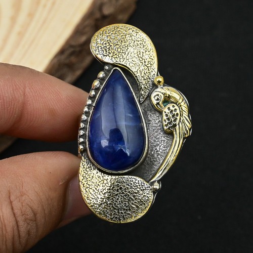 Bague argent massif - en,