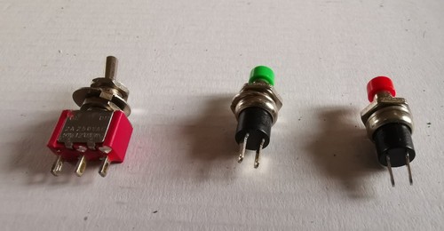 Lot bouton poussoir - lot:,