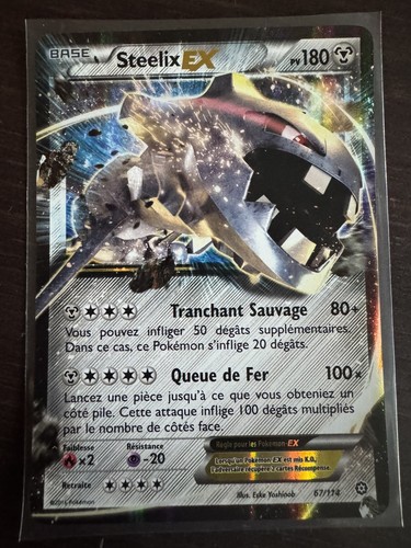 Carte pokémon steelix - carte,