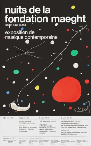 Joan miro poster affiche - joan,