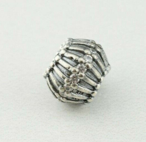 Pandora sterling silver clear - silver,
