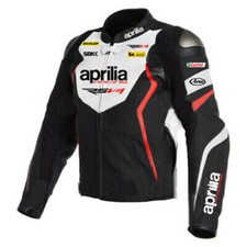 Aprilia Hommes Moto Cuir