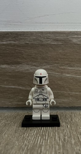 Minifigurine boba fett blanc - boba,