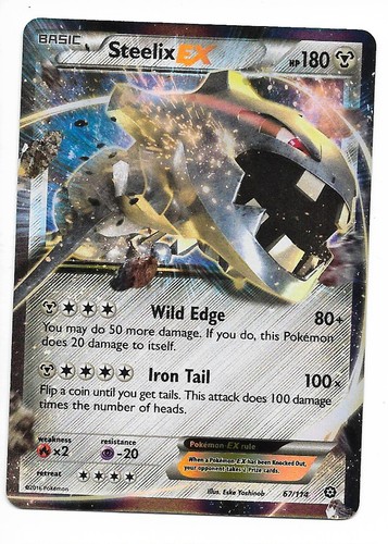 Carte pokemon steelix - pokemon, ex