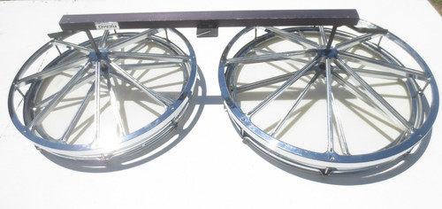 Vintage remo chrome - 18",