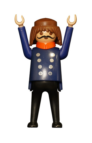 Playmobil personnage train