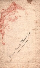 MENU ANCIEN - 1921 - MENU de