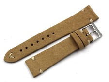 Bracelet Montre En Daim Beige