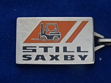 JOLI Nice RARE TOP ++ PORTE-CLES Key ring - STILL SAXBY - CHARIOT ELEVATEUR