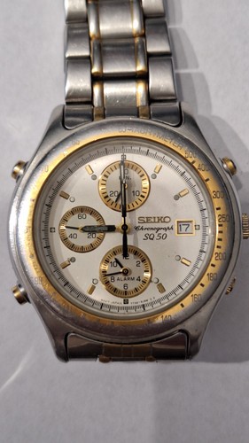 Seiko chronograph sq50 - chronograph,
