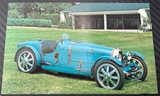 1972 POSTCARD 1928 BUGATTI 35C
