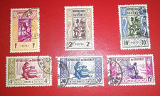 Lot de 6 timbres