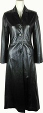 Manteau long trench noir 100 %