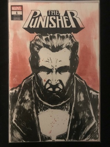 The punisher sketch cover - punisher, /