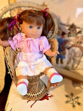 poupee corolle  1994 impeccable etait en decoration jamais jouer yeux bleus