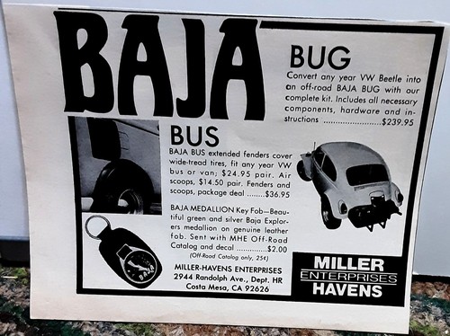 1971 baja bug beetle off - vw,