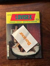 SEXY-NOIR/PHOTO ROMAN/LOVISEX 23/1984 EO NB